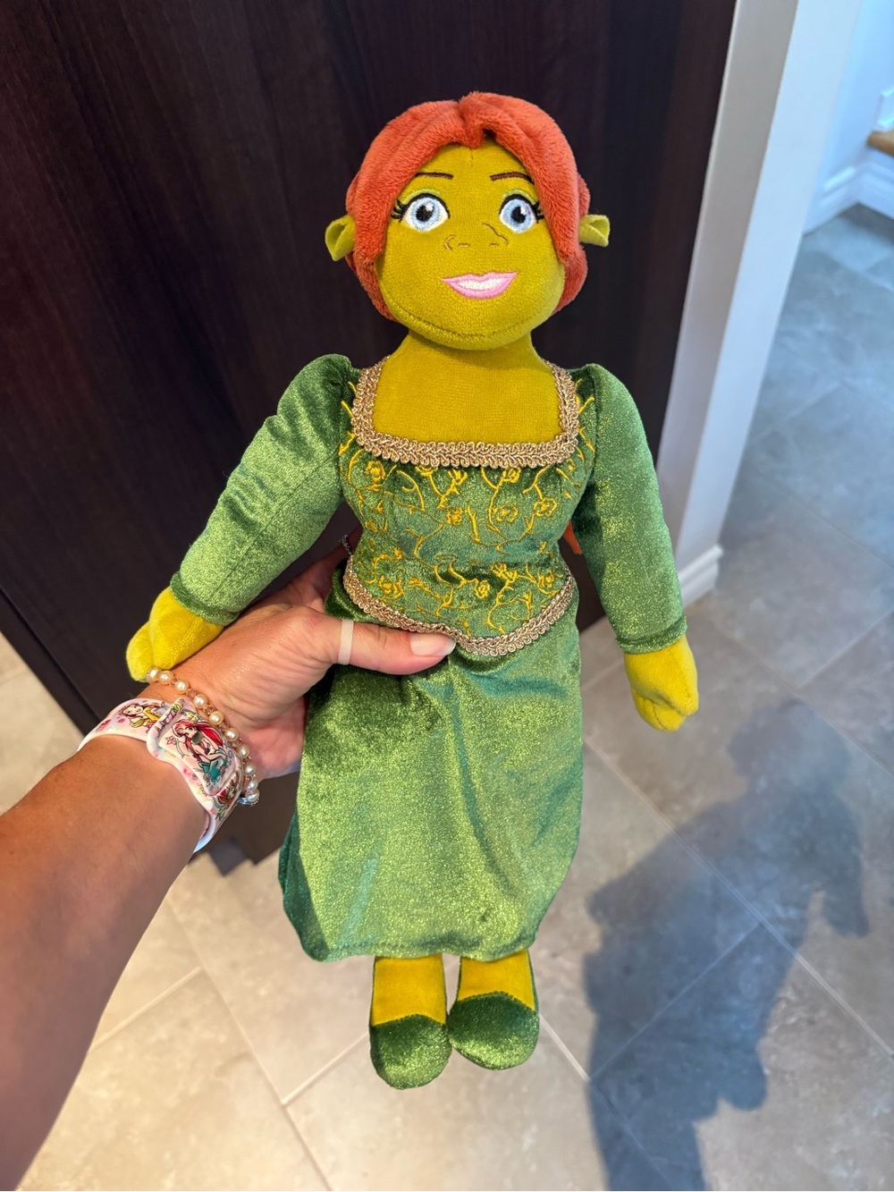 16" Plush 2016 Princess Fiona Ogre Shrek 4-D Dreamworks 2016 Doll Toy RARE HTF
